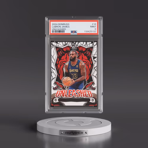 2024 Panini Donruss Unleashed #14 LeBron James (PSA 9 MINT)