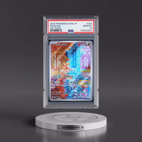 2024 Pokémon Sv5m-Cyber Judge #073 Deerling - Art Rare (PSA 10 GEM MINT)