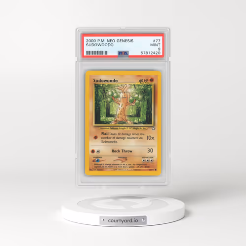 2000 Neo Genesis #77 Sudowoodo (PSA 9 MINT)