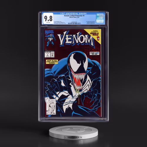 Venom: Lethal Protector #1 CGC 9.8 White Pages (Marvel Comics, 2/93)