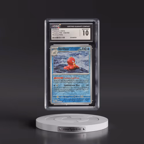 2023 Paradox Rift - PAR EN #034/182 Octillery - Reverse Holo (CGC 10 GEM MINT)