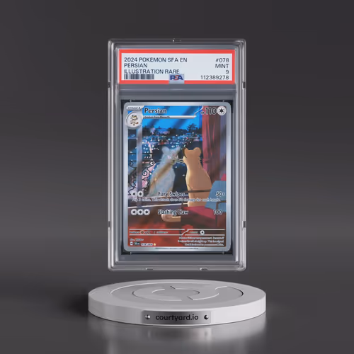 2024 Pokémon Sfa EN-Shrouded Fable #078 Persian - Illustration Rare (PSA 9 MINT)