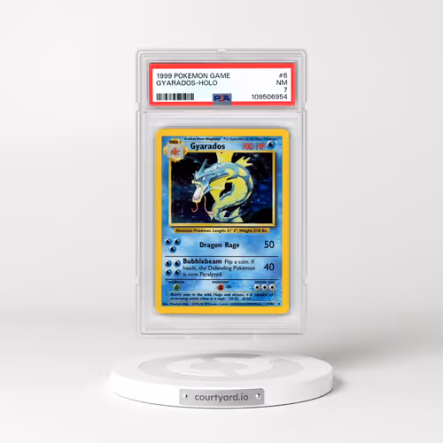 1999 Pokémon Game #6 Gyarados - Holo (PSA 7 NM)