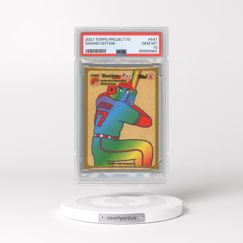 2021 Topps PROJECT70 #547 Shohei Ohtani (PSA 10 GEM MINT)