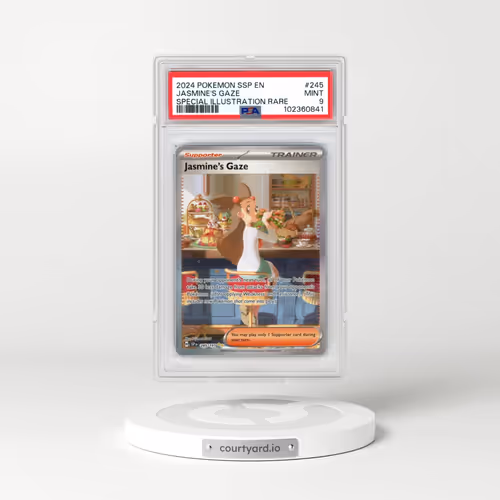 2024 Pokémon Ssp EN-Surging Sparks #245 Jasmine's Gaze - Special Illustration Rare (PSA 9 MINT)