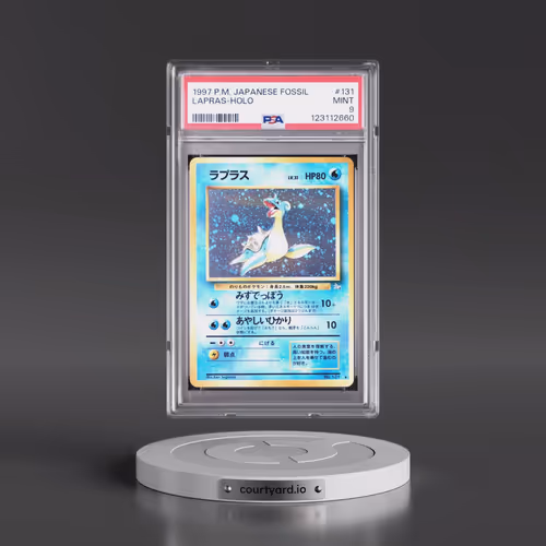 1997 Pokémon Fossil #131 Lapras - Holo (PSA 9 MINT)