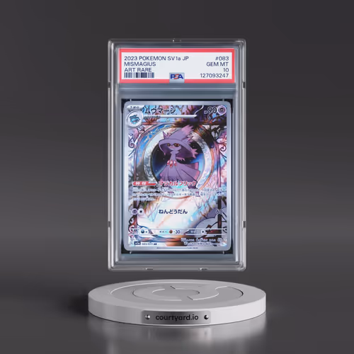 2023 Pokémon Sv1a-Triplet Beat #083 Mismagius - Art Rare (PSA 10 GEM MINT)