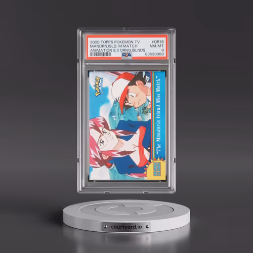 2000 Topps Pokémon TV Animation Series 3 Orange Islands #OR16 The Mandarin Island Miss Match (PSA 8