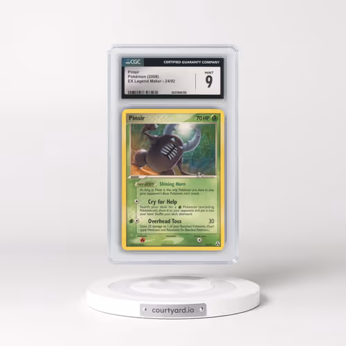 2006 EX Legend Maker #24/92 Pinsir (CGC 9 MINT)