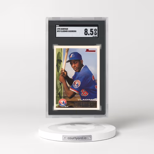 1995 Bowman #90 Vladimir Guerrero (SGC 8.5 NM-MT+)