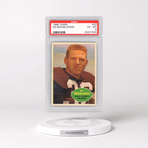 1960 Topps #33 Ed Modzelewski (PSA 6 EX-MT)