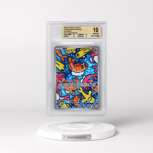 2024 Transformation Mask #112 Tatsugiri - Art Rare (BGS 10 PRISTINE)