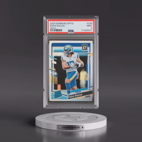 2023 Panini Donruss Optic #238 Puka Nacua - Holo (PSA 9 MINT)