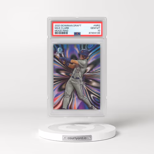 2023 Bowman Draft Mood Ring #MR2 Max Clark (PSA 10 GEM MINT)