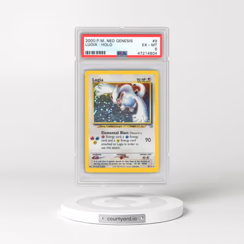 2000 Pokémon Neo Genesis #9 Lugia - Holo (PSA 6 EX-MT)