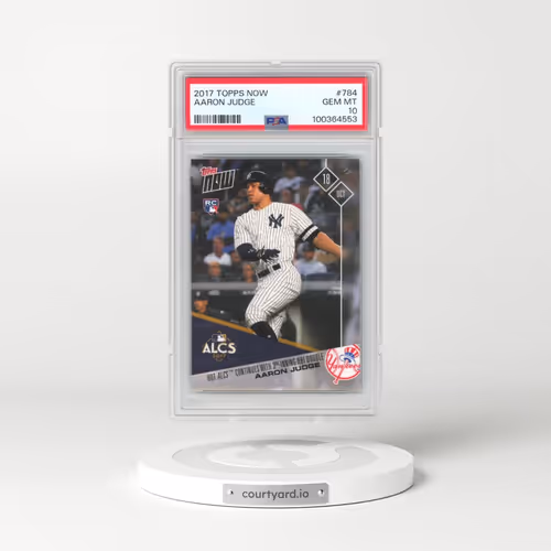 2017 Topps Now #784 Aaron Judge (PSA 10 GEM MINT)
