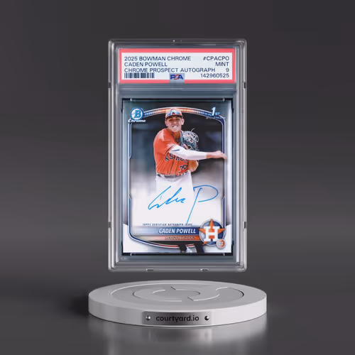 2025 Bowman Chrome Prospect Autographs #CPACPO Caden Powell (PSA 9 MINT)