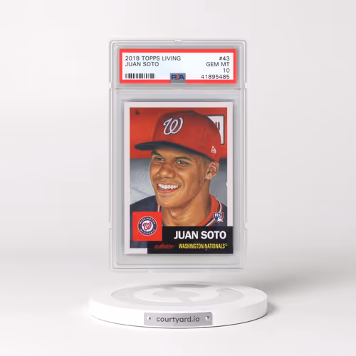 2018 Topps Living #43 Juan Soto (PSA 10 GEM MINT)