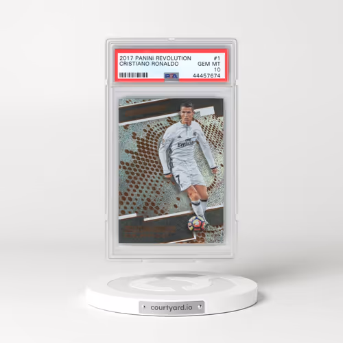 2017 Panini Revolution #1 Cristiano Ronaldo (PSA 10 GEM MINT)