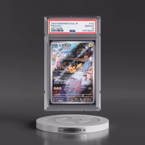 2023 Pokémon Sv2a-Pokemon 151 #173 Pikachu - Art Rare (PSA 10 GEM MINT)