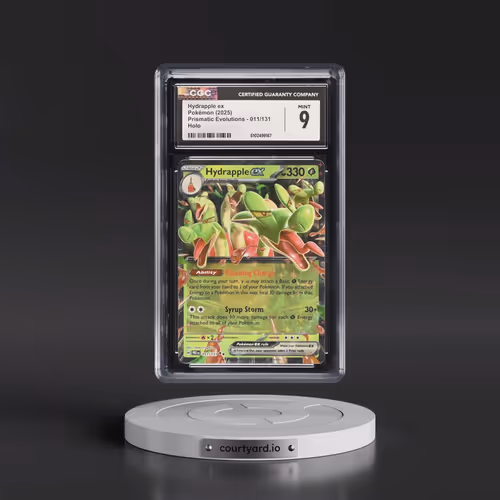 2024 Prismatic Evolutions - PRE EN #011/131 Hydrapple ex - Holo (CGC 9 MINT)
