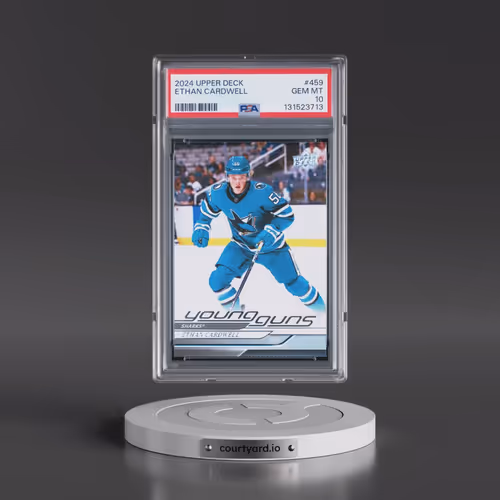 2024 Upper Deck #459 Ethan Cardwell (PSA 10 GEM MINT)