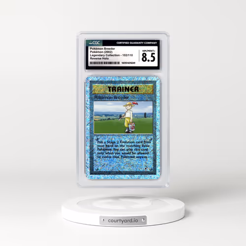 2002 Legendary Collection #102 Pokemon Breeder - Holo (CGC 8.5 NM-MT+)