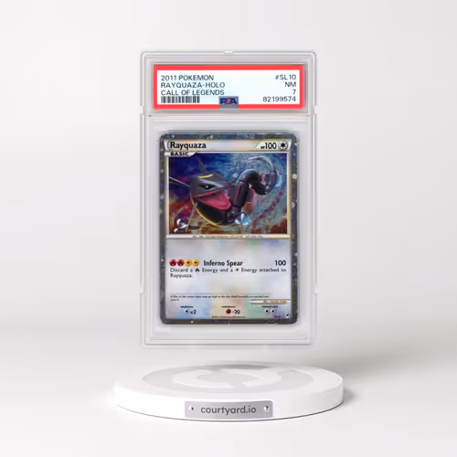2011 Pokémon Call of Legends #SL10 Rayquaza - Holo (PSA 7 NM)