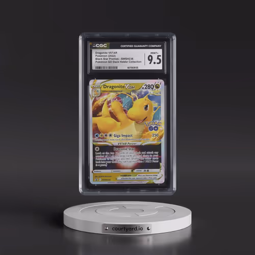 2017 Black Star Promos - Sword & Shield #SWSH236 Dragonite VSTAR - Holo Pokémon GO Premier Deck Hold