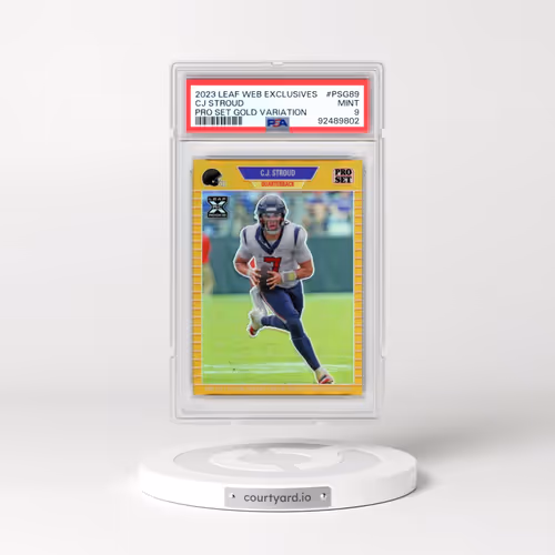 2023 Leaf Web Exclusives #PSG89 CJ Stroud - Pro Set Gold (PSA 9 MINT)