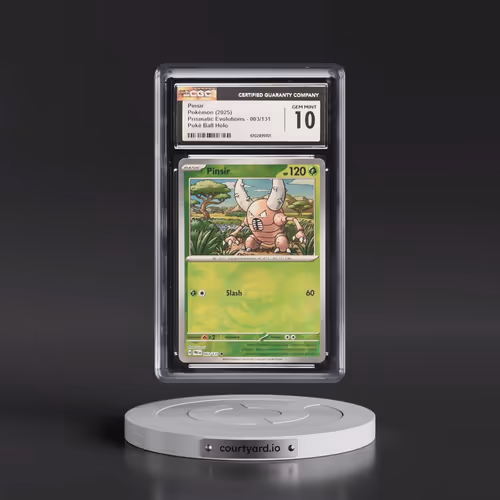 2024 Prismatic Evolutions - PRE EN #003/131 Pinsir - Poké Ball Holo (CGC 10 GEM MINT)