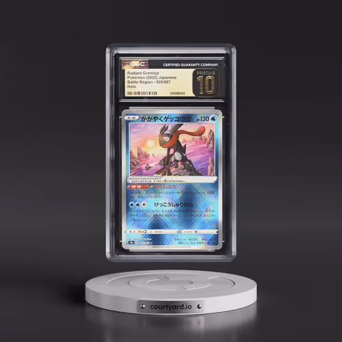 2022 Battle Region #026/067 Radiant Greninja - Holo (CGC 10 PRISTINE)