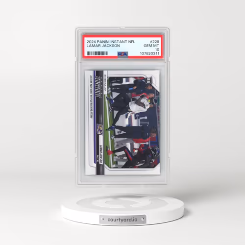 2024 Panini Instant NFL #229 Lamar Jackson (PSA 10 GEM MINT)