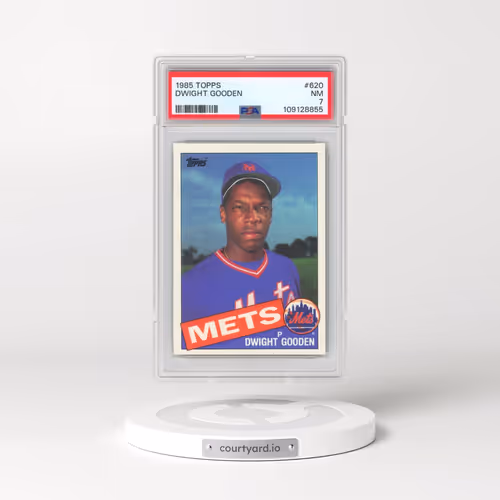 1985 Topps #620 Dwight Gooden (PSA 7 NM)