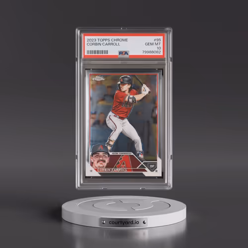 2023 Topps Chrome #95 Corbin Carroll (PSA 10 GEM MINT)