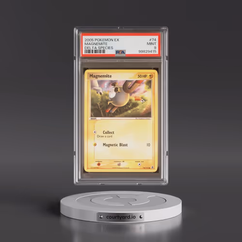 2005 Pokémon EX Delta Species #74 Magnemite (PSA 9 MINT)