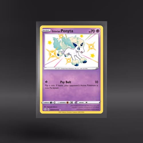 Shining Fates Shiny Vault #SV047/SV122 Galarian Ponyta