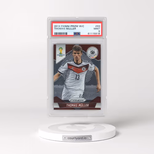 2014 Panini Prizm World Cup #93 Thomas Muller (PSA 9 MINT)