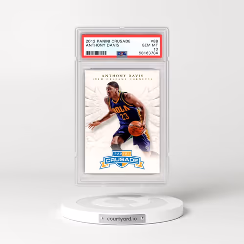 2012 Panini Crusade #88 Anthony Davis (PSA 10 GEM MINT)
