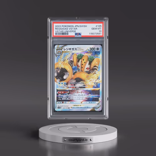 2022 Pokémon Sword & Shield Vstar Universe #125 Regigigas Vstar (PSA 10 GEM MINT)