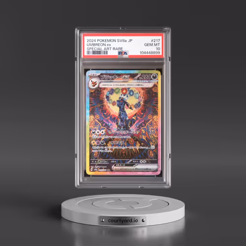 2024 Pokémon Sv8a-Terastal Fest EX #217 Umbreon EX - Holo Special Art Rare (PSA 10 GEM MINT)