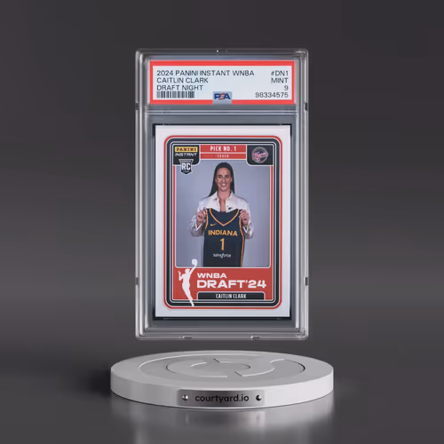 2024 Panini Instant WNBA Draft Night #DN1 Caitlin Clark (PSA 9 MINT)