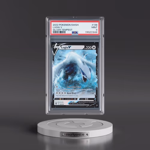2022 Pokémon Sword & Shield Silver Tempest #138 Lugia V - Holo (PSA 9 MINT)