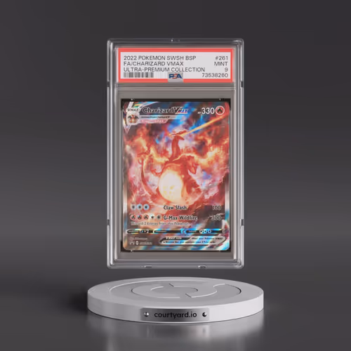 2022 Pokémon Swsh Black Star Promo #261 Charizard Vmax - Full Art Sword & Shield Ultra-Premium Colle