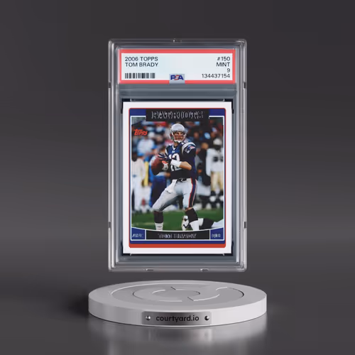 2006 Topps #150 Tom Brady (PSA 9 MINT)
