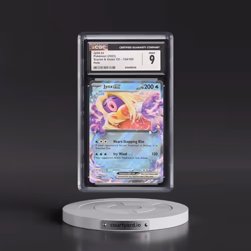 2023 Scarlet & Violet 151 - MEW EN #124/165 Jynx ex - Holo (CGC 9 MINT)