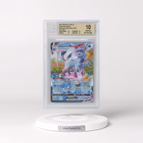 2021 Evolving Skies #209 Glaceon VMAX - Secret Rare Holo (BGS 10 PRISTINE)