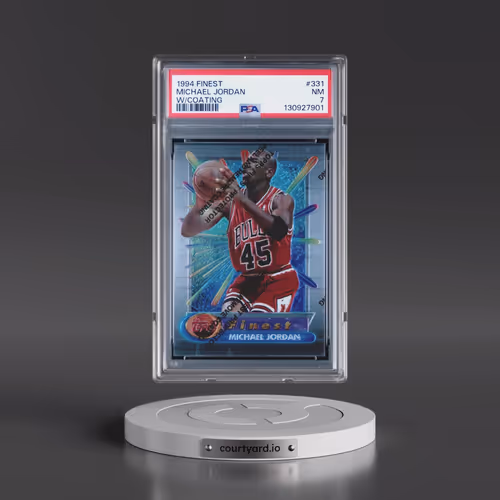 1994 Finest #331 Michael Jordan - w/Coating (PSA 7 NM)
