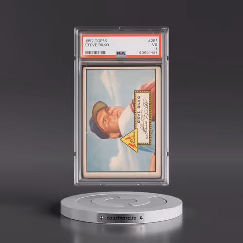 1952 Topps #287 Steve Bilko (PSA 3 VG)