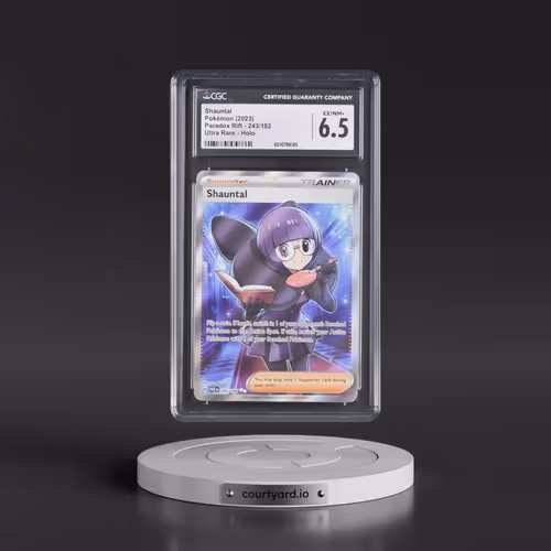 2023 Pokémon Par EN-Paradox Rift #243 Shauntal - Ultra Rare (CGC 6.5 EX-NM+)